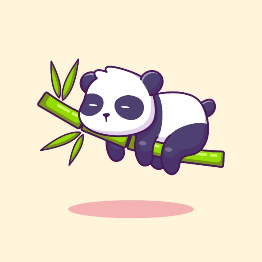 Meet your Posher, Sleepy Panda.